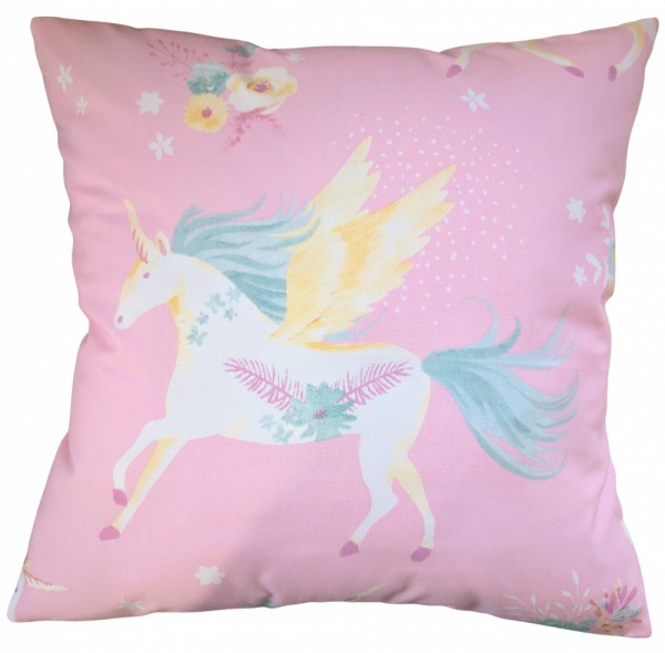16'' Cushion Cover in Laura Ashley Unicorn